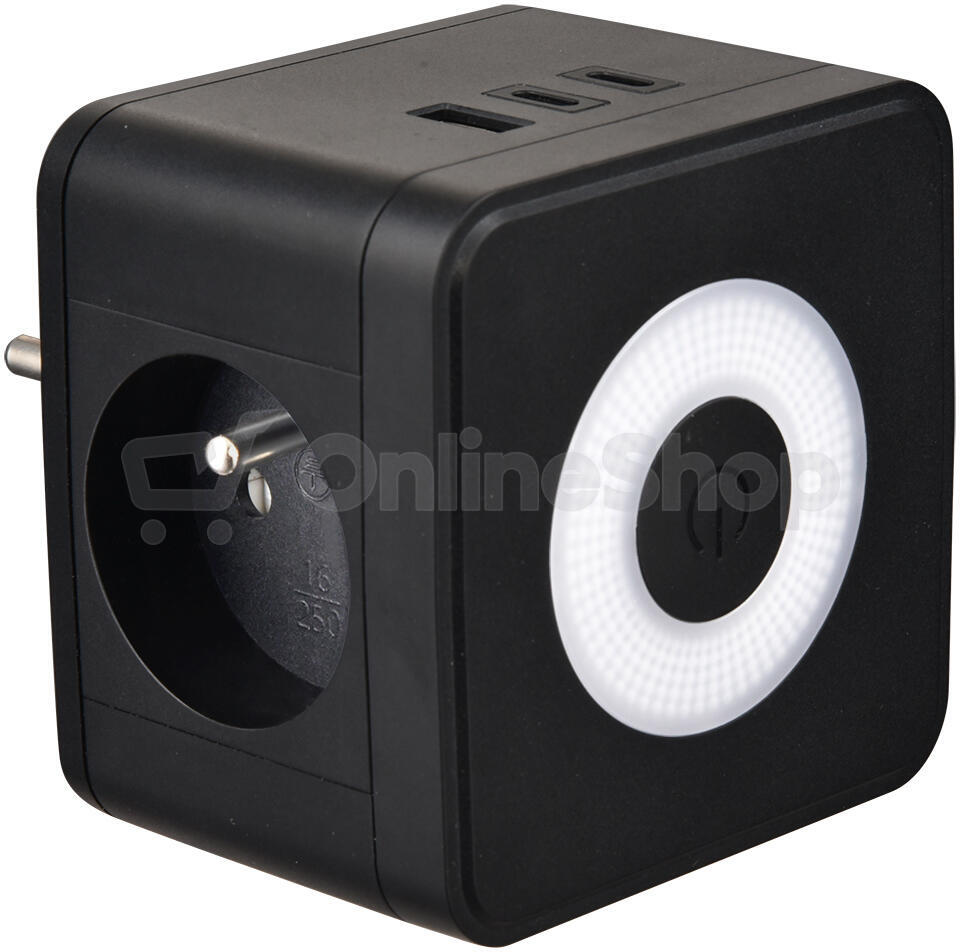 Síťový adaptér Viking Y23L, černá (VY23LB)