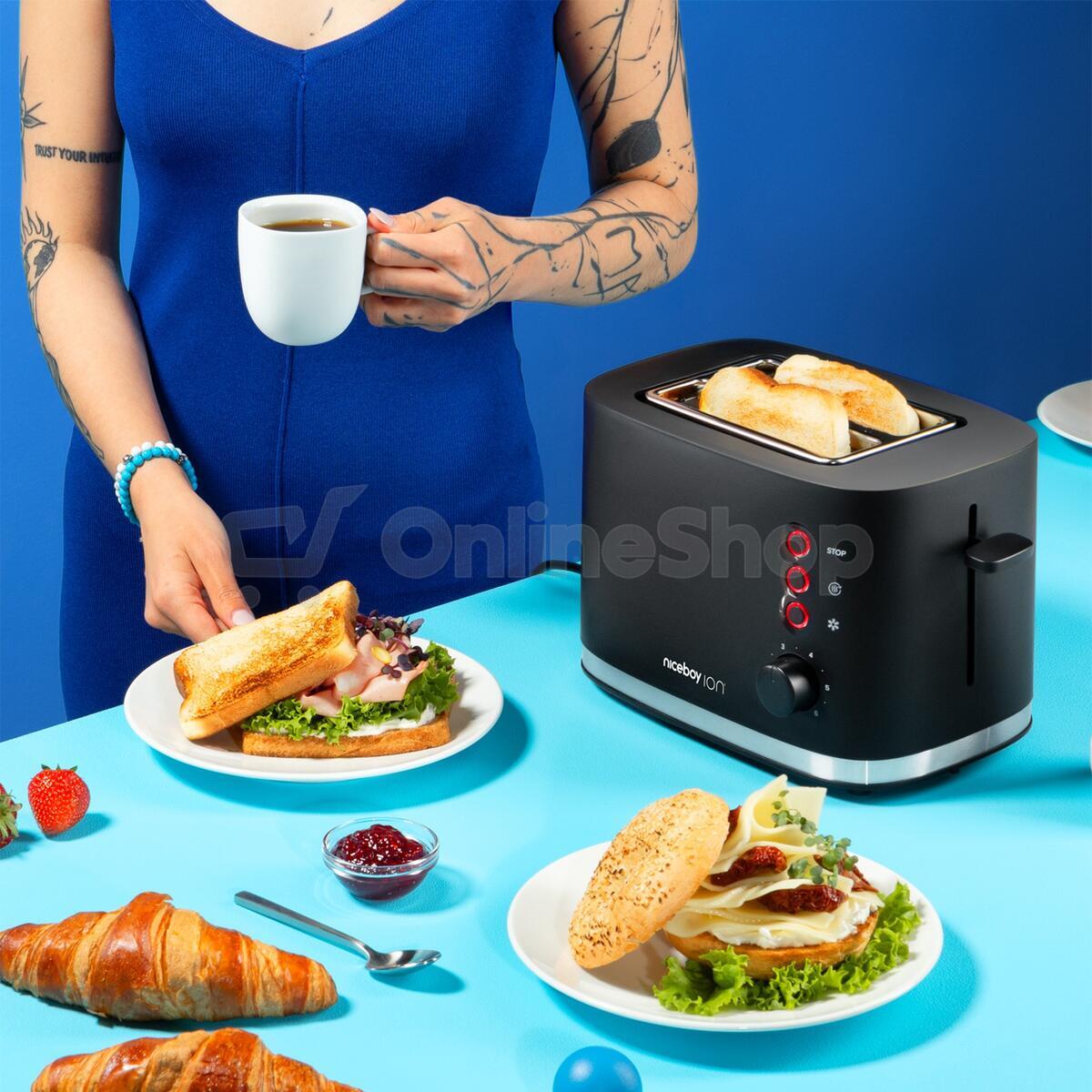 Topinkovač Niceboy ION Cruncher C3 Onyx Black