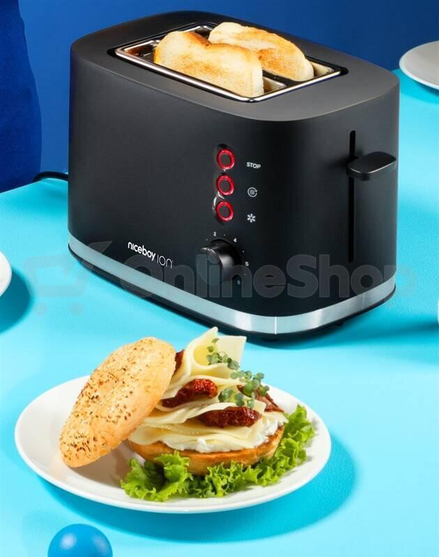 Topinkovač Niceboy ION Cruncher C3 Onyx Black