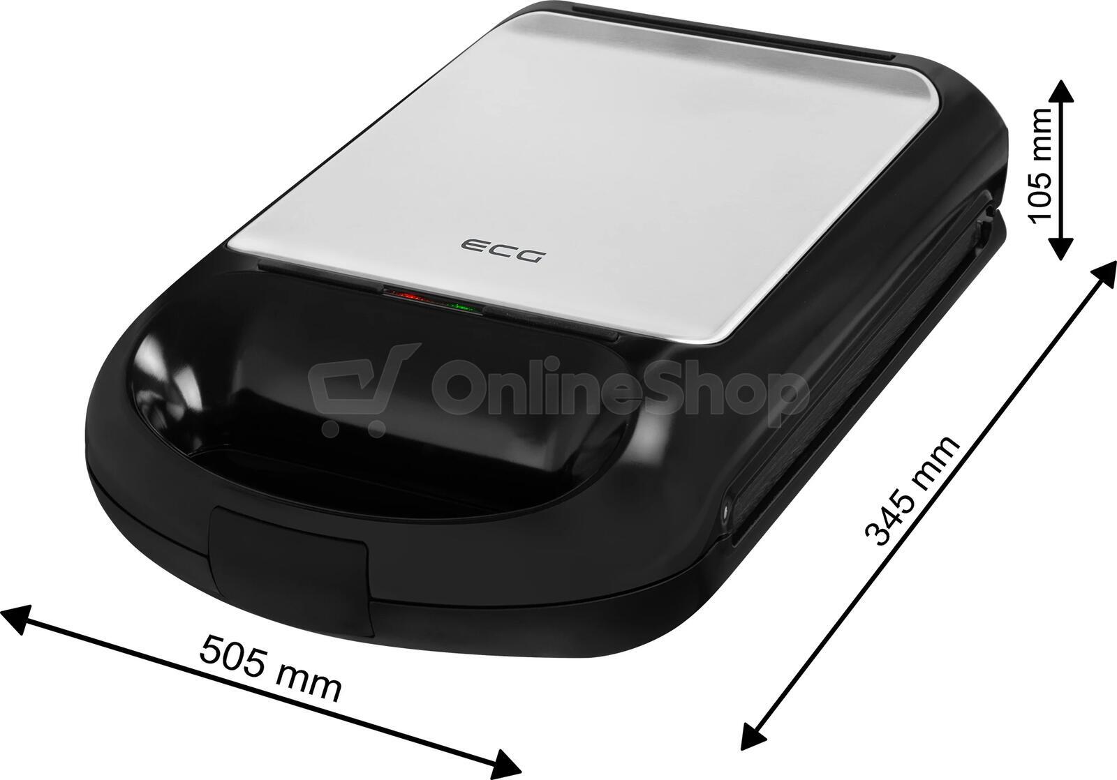 Sendvičovač ECG S 4310 QUATTRE