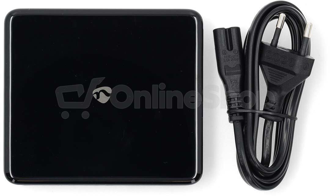 Stolní Nabíječka NEDIS DCGPD65W100BK