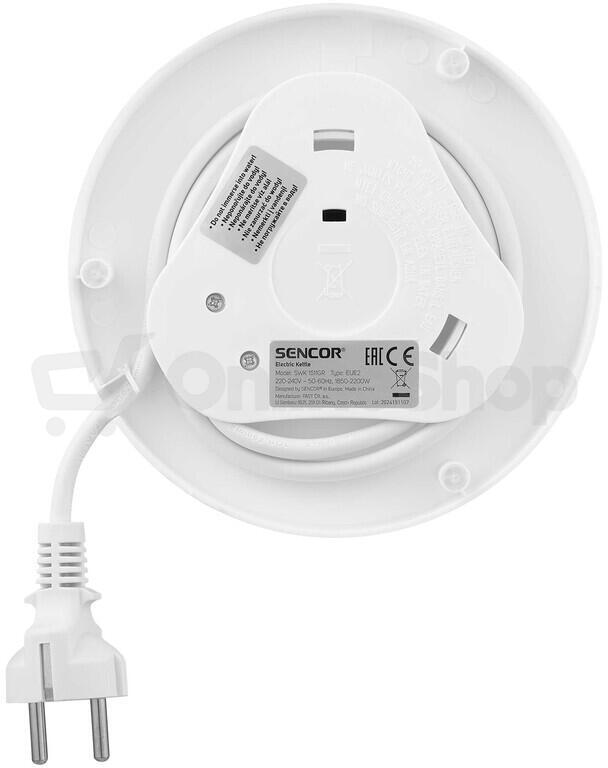 Rychlovarná konvice Sencor SWK 1513OR