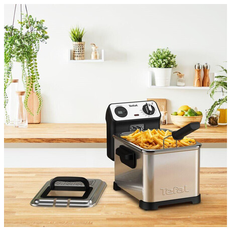 Olejov fritza Tefal Filtra Pro FR510170, nerez