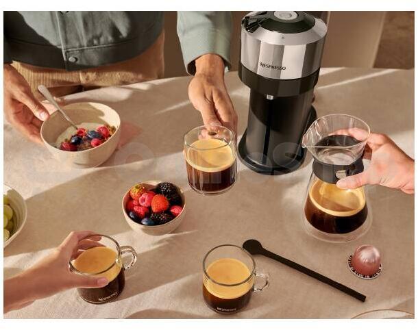 Kávovar Krups Nespresso Vertuo Next XN910B10, šedá