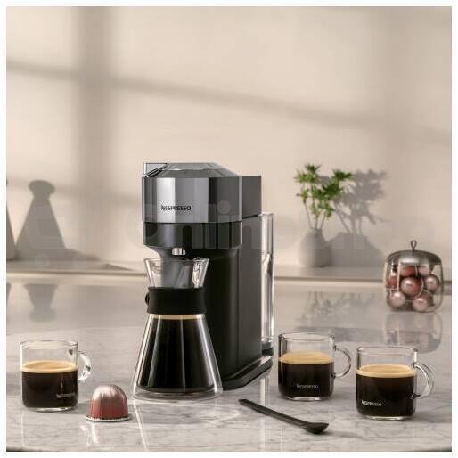 Kávovar Krups Nespresso Vertuo Next XN910B10, šedá