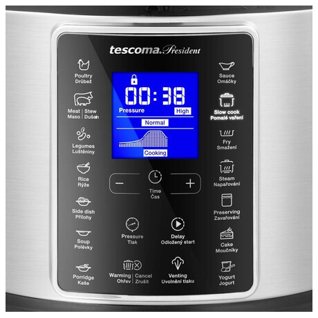 Elektrick tlakov hrnec Tescoma PRESIDENT 5,5 l, multifunkn