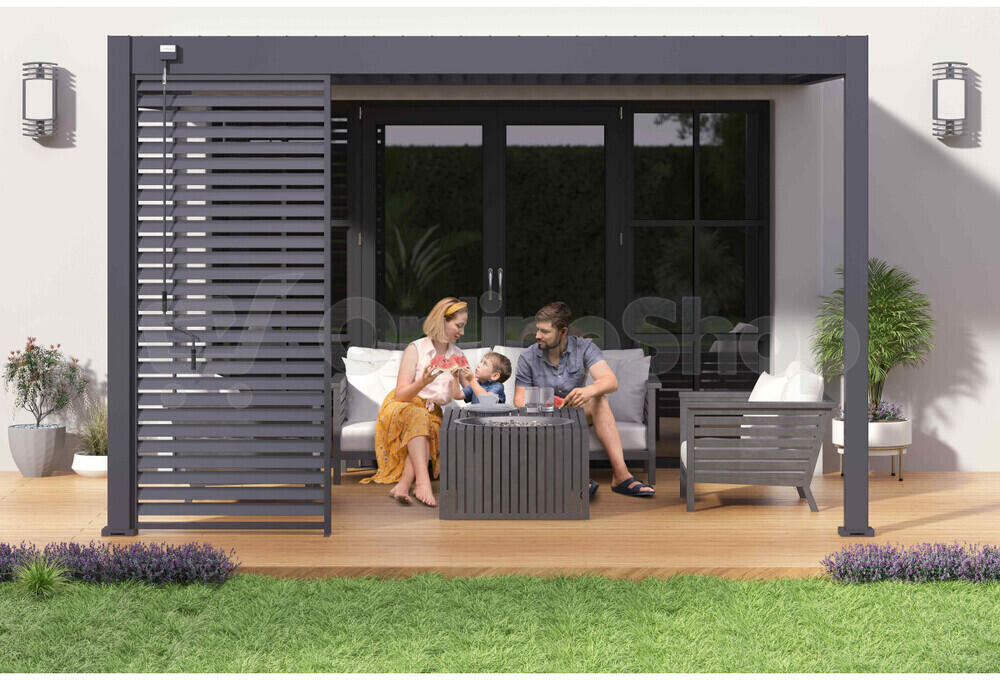 Panel ROJA 1,3 m pro bioklimatickou pergolu, horizontální