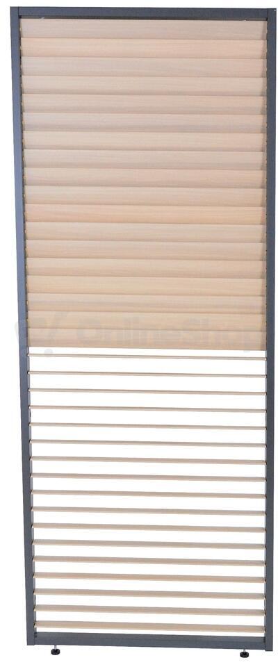 Panel ROJA WOOD 1 m pro bioklimatickou pergolu, horizontální