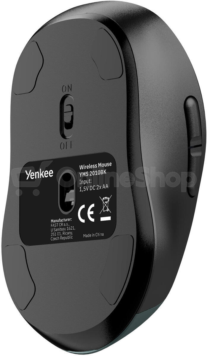 Bezdrátová myš Yenkee GYRO YMS 2010BK