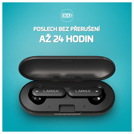 Bezdrtov sluchtka LAMAX SteelTones1