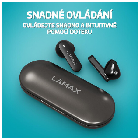 Bezdrtov sluchtka LAMAX SteelTones1