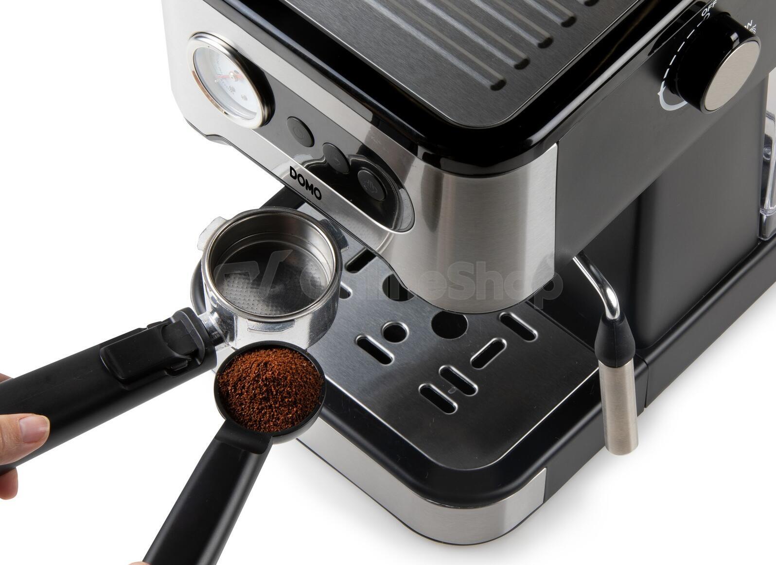 Espresso pákový kávovar Domio DO1138K, černý