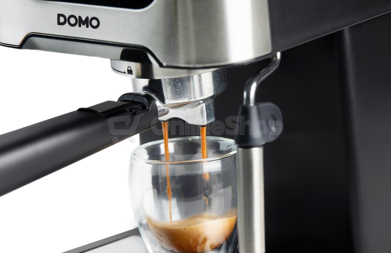 Espresso pákový kávovar Domio DO1138K, černý