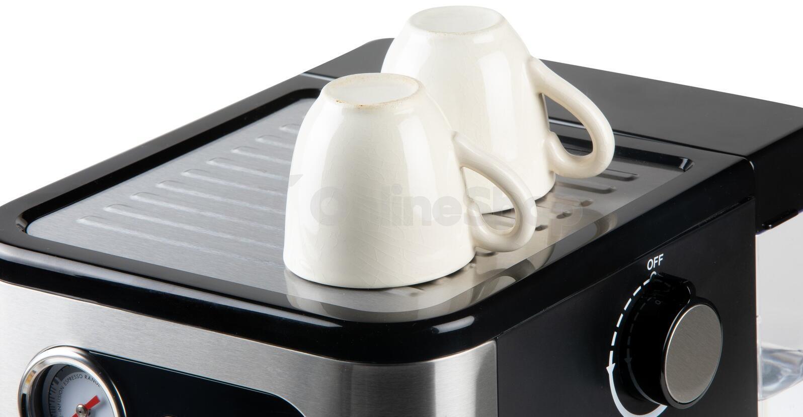 Espresso pákový kávovar Domio DO1138K, černý