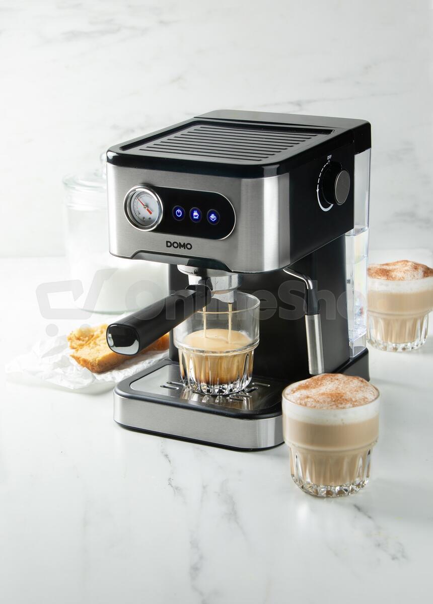 Espresso pákový kávovar Domio DO1138K, černý