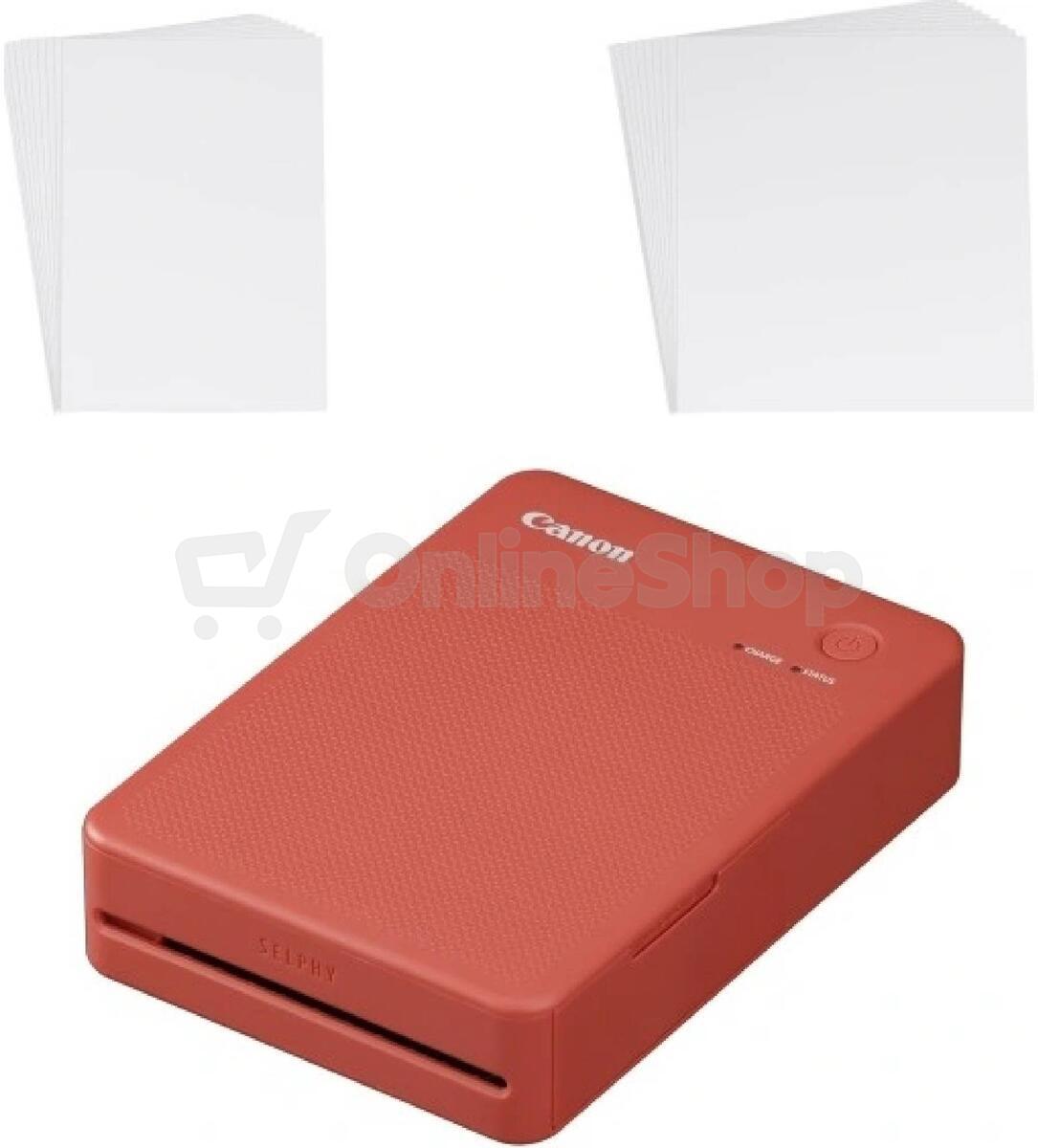 Termotiskárna Canon SELPHY QX20 Červená