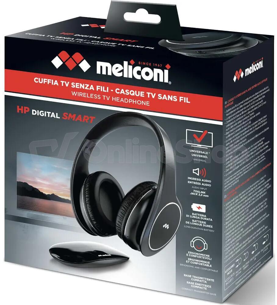 TV sluchátka Meliconi 497337 HP EASY Digital Smart