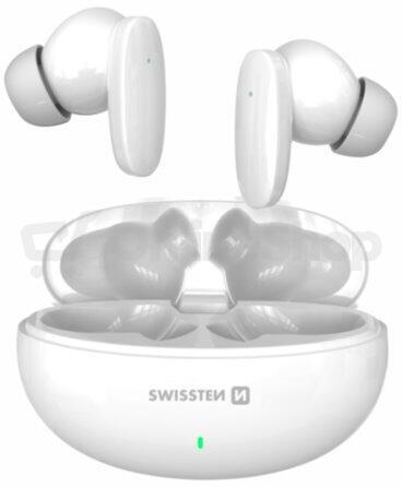 BLUETOOTH TWS SLUCHÁTKA SWISSTEN SONIC BÍLÁ