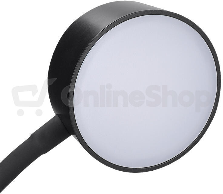 Solight LED stolní lampička, 4,5W, 300lm, 3CCT, černá, podstavec