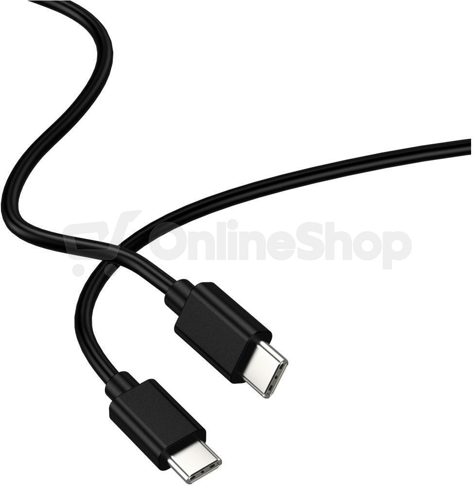 USB-C kabel Yenkee YCU SE C125 BK