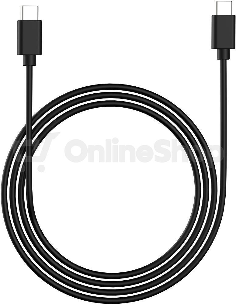 USB-C kabel Yenkee YCU SE C125 BK
