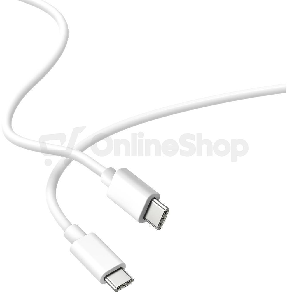 USB-C kabel Yenkee YCU SE C125 WH