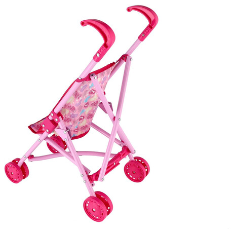 Teddies Kočárek pro panenky golfové hole kov/plast v&nbsp;sáčku 17x66x9cm (foto 2)