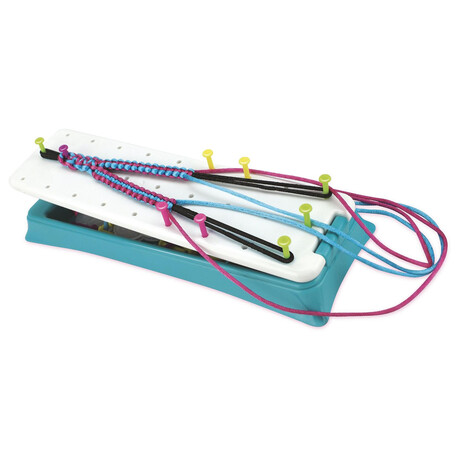 Teddies Kreativn sada Vyrob si nramek - pletac stav s doplky v krabici 38x28x6cm