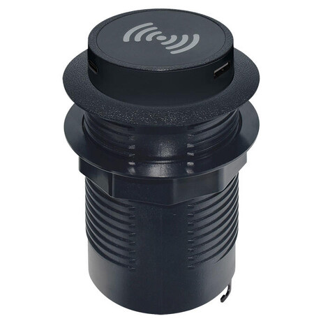 Solight 15W +&nbsp;USB A+C 20W PD&nbsp;, černá (foto 2)