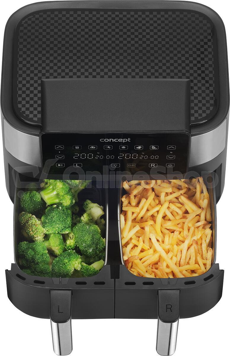 Concept Horkovzdušná fritéza DOUBLE 8 l FR8000