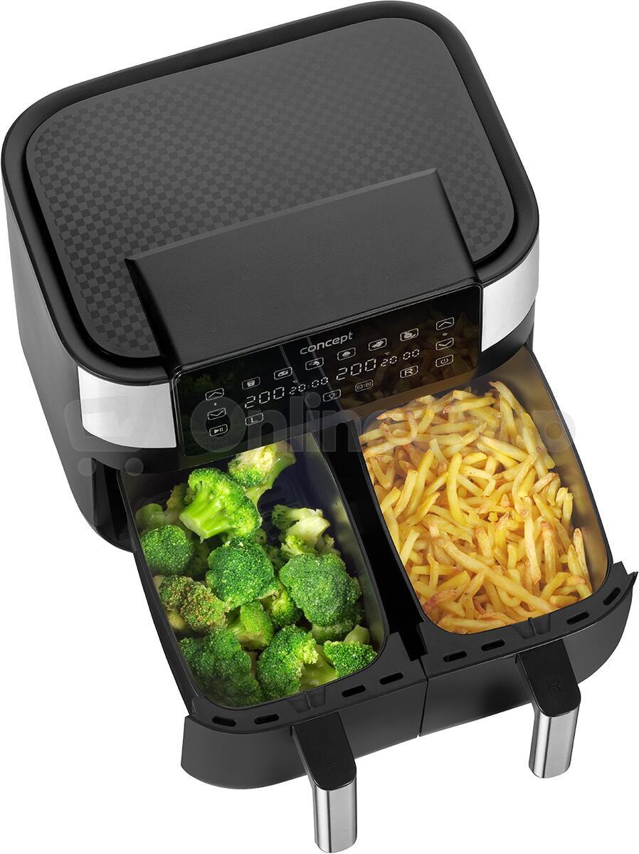 Concept Horkovzdušná fritéza DOUBLE 8 l FR8000