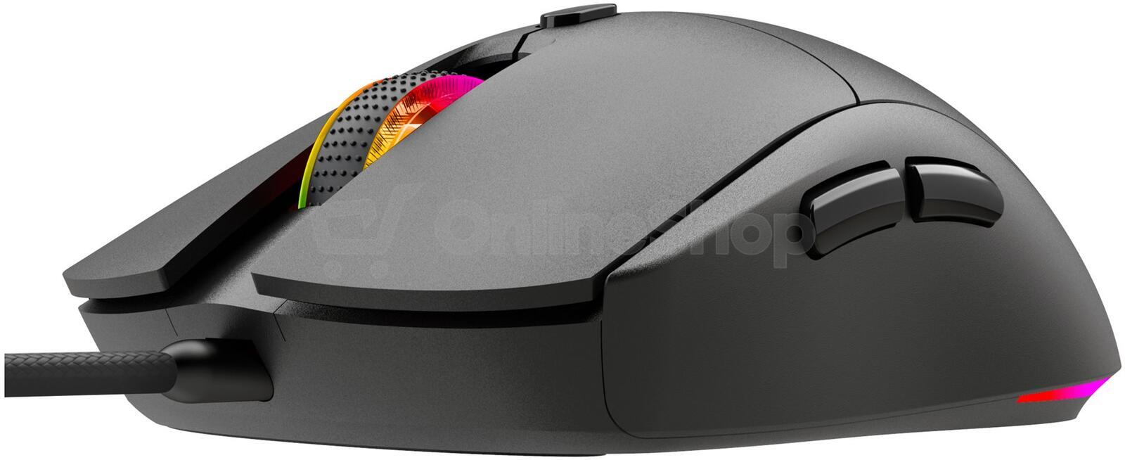Drátová herní myš Yenkee MS 300BK REAPER