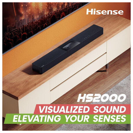 SET UHD QLED TV Hisense 43E79NQ + Soundbar Hisense HS2000