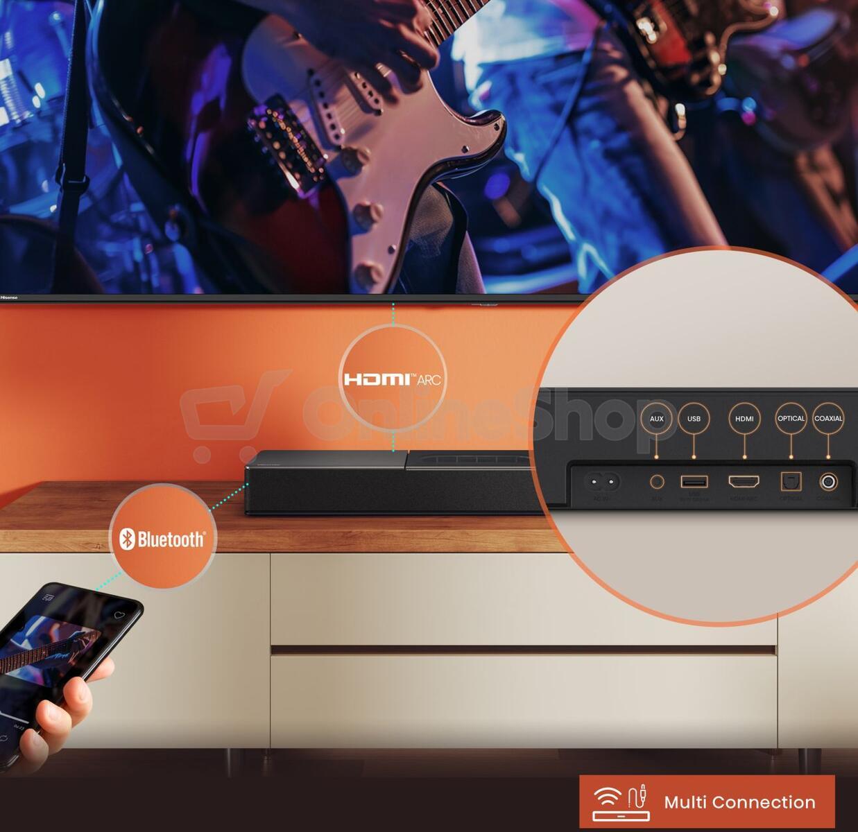 Soundbar Hisense HS2000