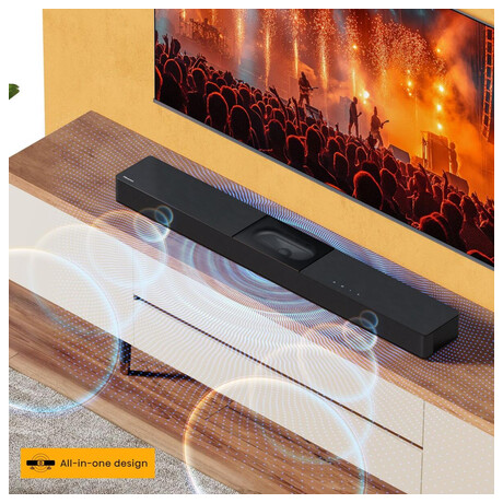 SET UHD QLED TV Hisense 43E79NQ + Soundbar Hisense HS2000