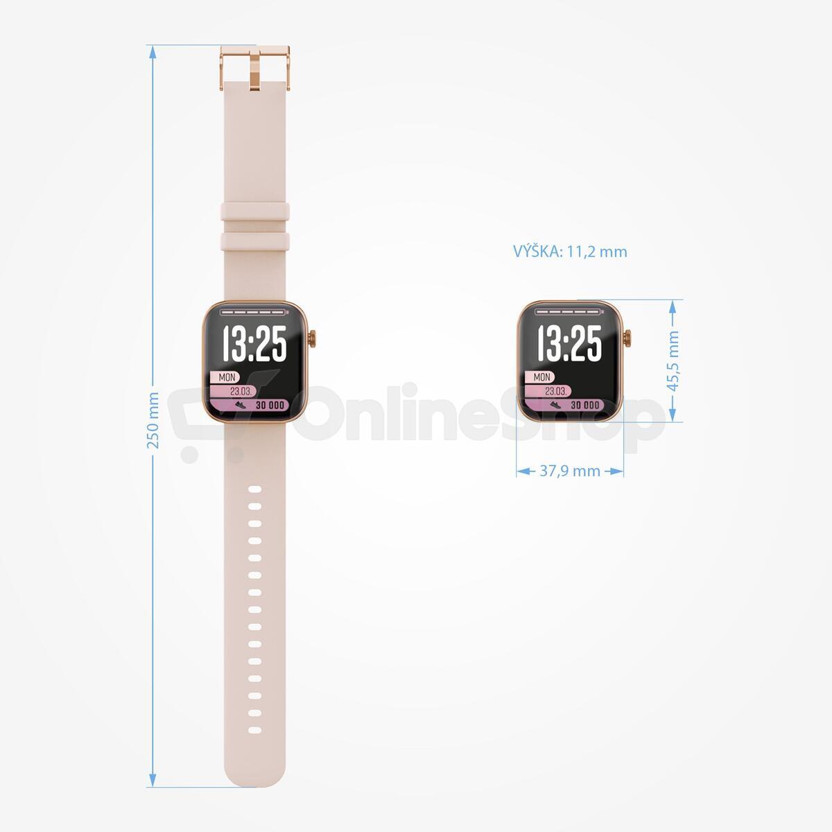 Chytré hodinky LAMAX BCool 2 Plus Rose Gold