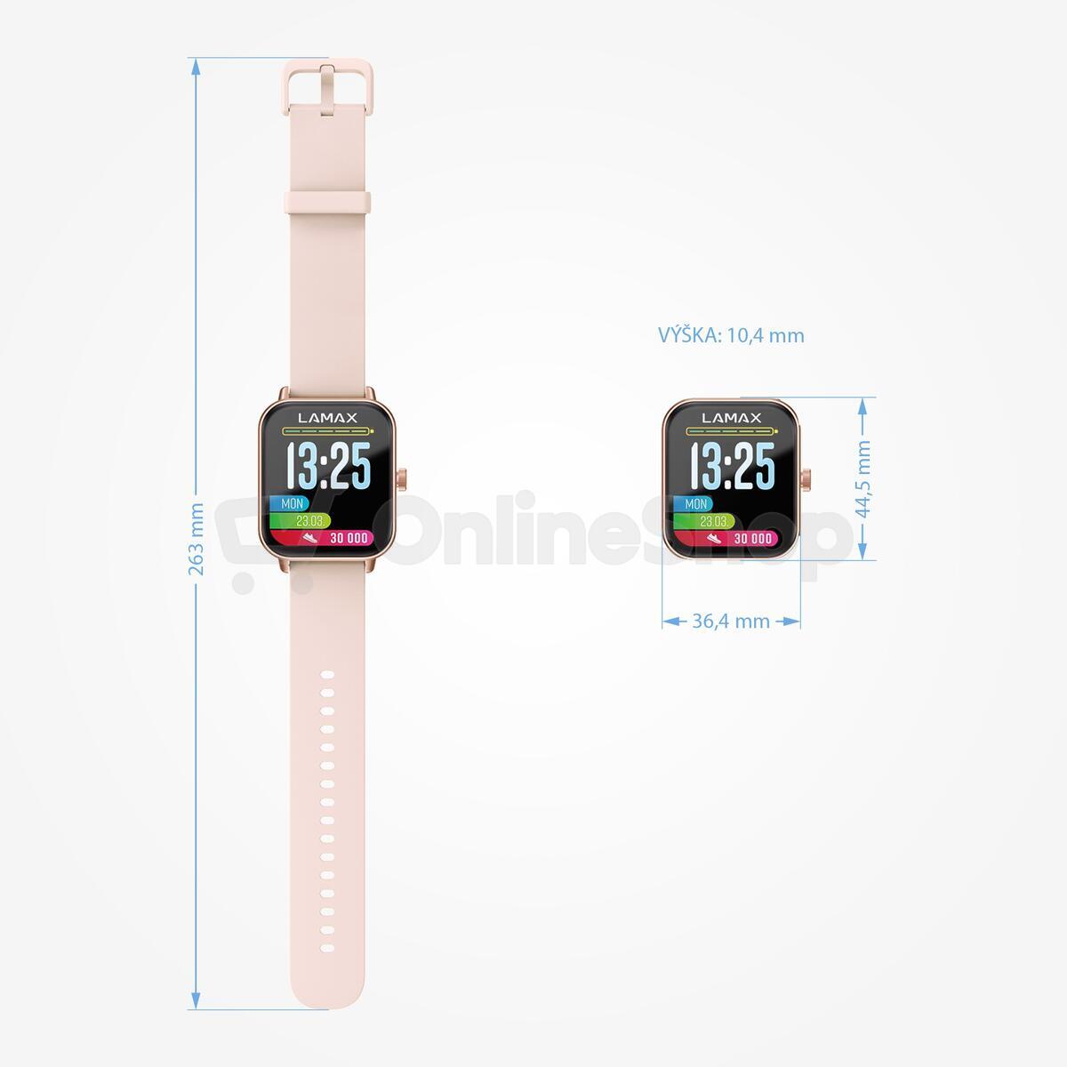 Chytré hodinky LAMAX BCool 2 Play Rose Gold