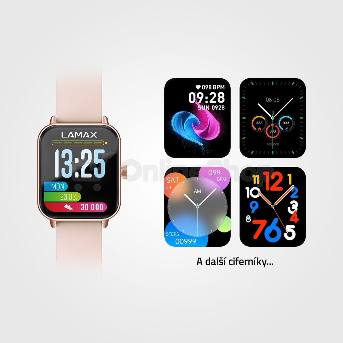 Chytré hodinky LAMAX BCool 2 Play Rose Gold