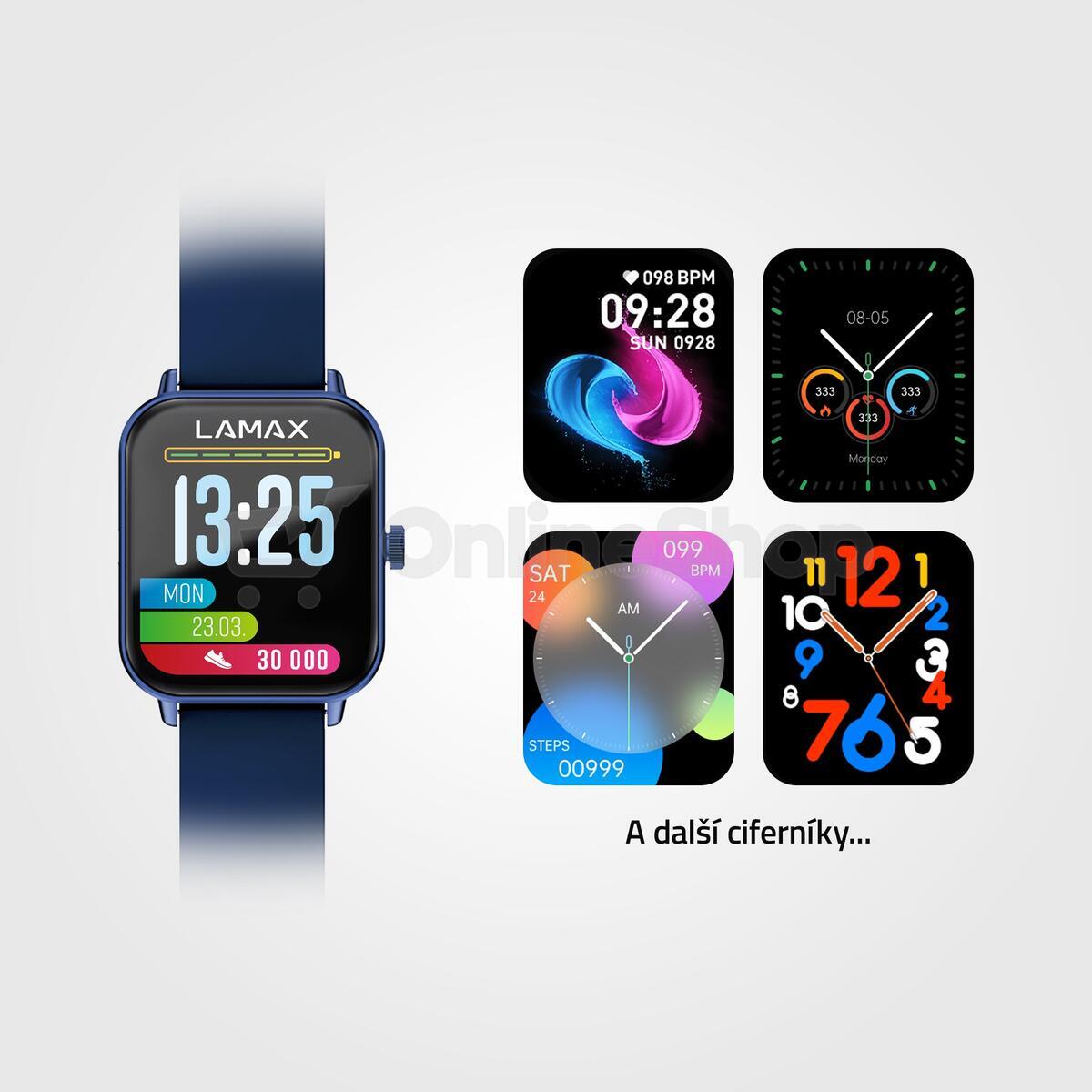 Chytré hodinky LAMAX BCool 2 Play Blue