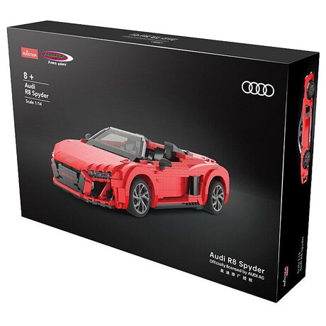 Jamara Audi R8&nbsp;Spyder 1:14 red Bricks (foto 2)