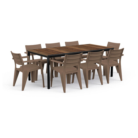 KETER PORTO stůl 200 cm&nbsp;WALNUT (foto 6)