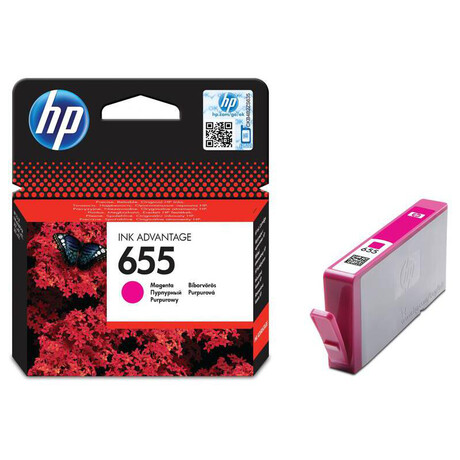 Inkoustov npl HP 655, 600 stran, erven