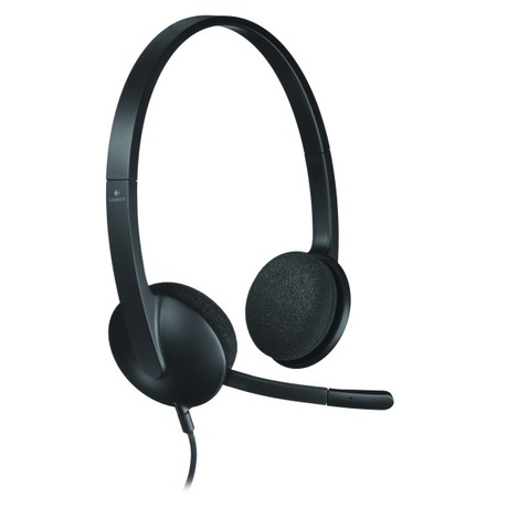 Headset Logitech H340 USB - Logitech H340 USB -&nbsp;černý (foto 1)