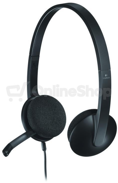 Headset Logitech H340 USB - černý