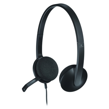 Headset Logitech H340 USB - ern
