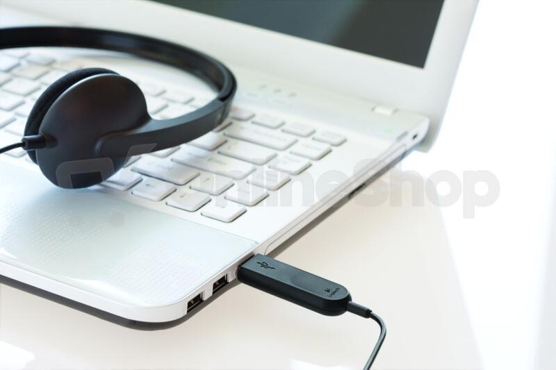 Headset Logitech H340 USB - černý
