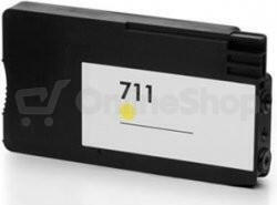 HP Inc. HP 711 Yellow DJ Ink Cart, 29 ml, CZ132A