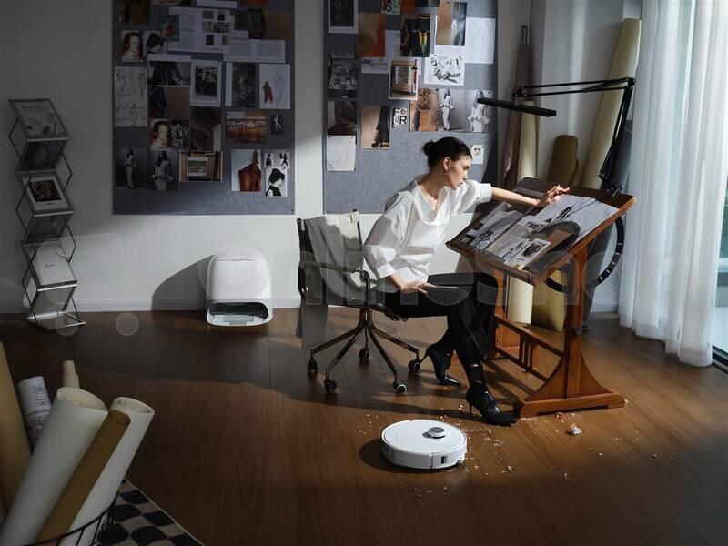 Robotický vysavač ROBOROCK Qrevo Curv White
