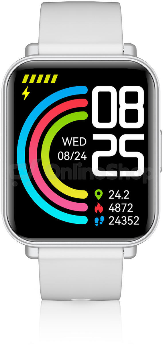 Chytré hodinky Niceboy WATCH 4 Artic silver
