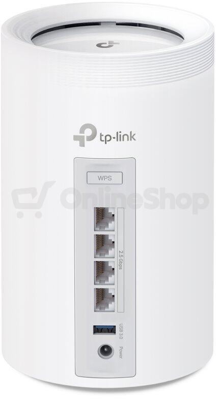 WiFi router TP-Link Deco BE65(3-pack) BE9300, WiFi 7, 4x 2.5GLAN, USB, 2,4/5/6GHz